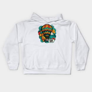 Hot Air Balloon Kids Hoodie